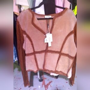 NWT Carducci XL Luxury Suede Jacket